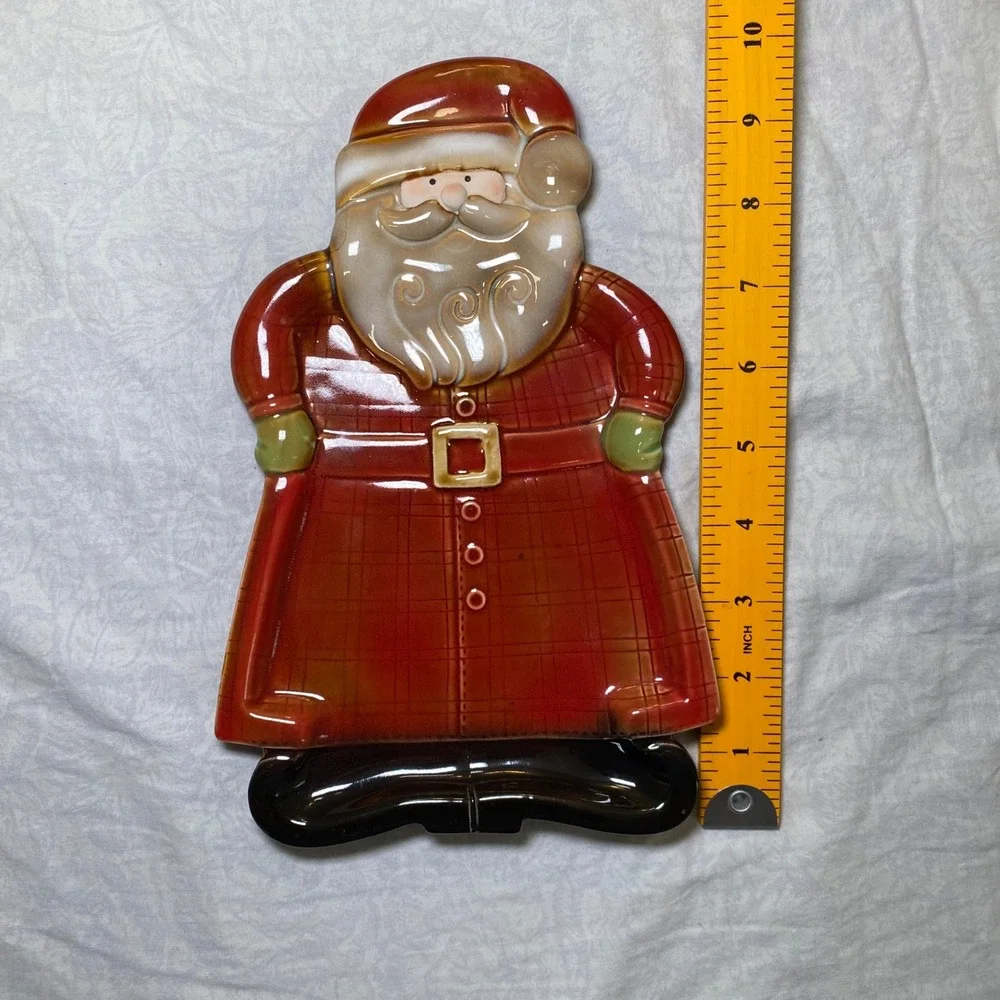 Coynes Christmasville Santa Wall Hanging Ronnie Walter 2005 Ceramic Christmas